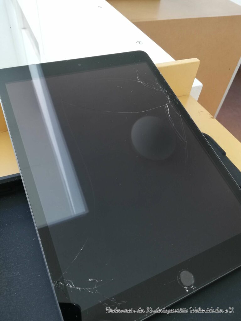 Defektes Tablet