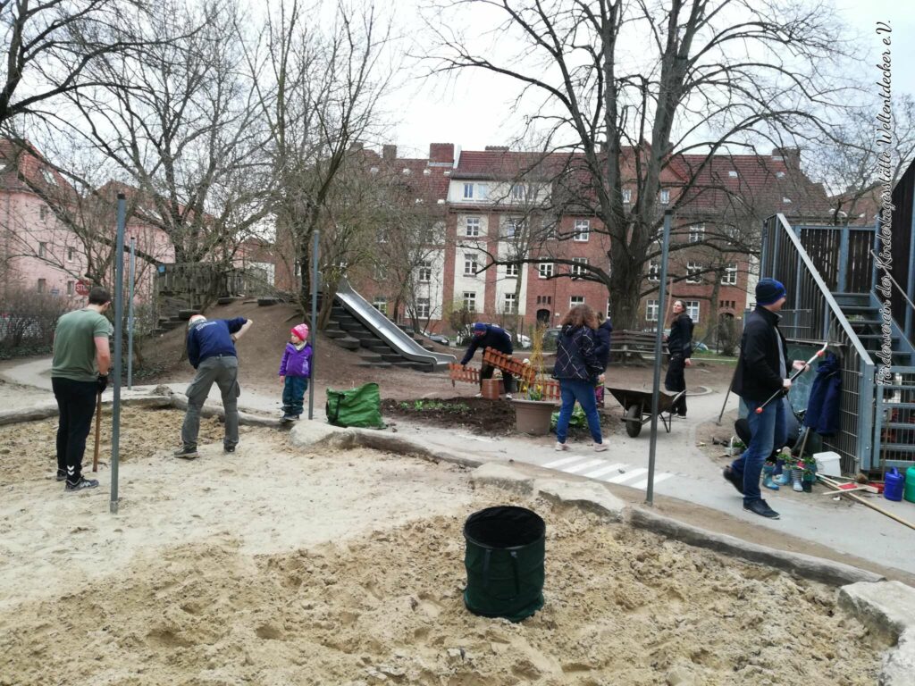 Viele Hände Garteneinsatz 03/2024