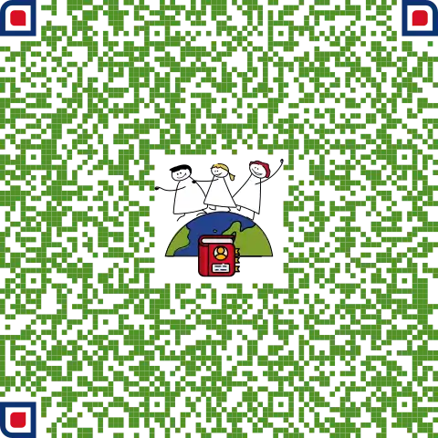 VCard vom Kindergarten Weltentdecker als QR-Code